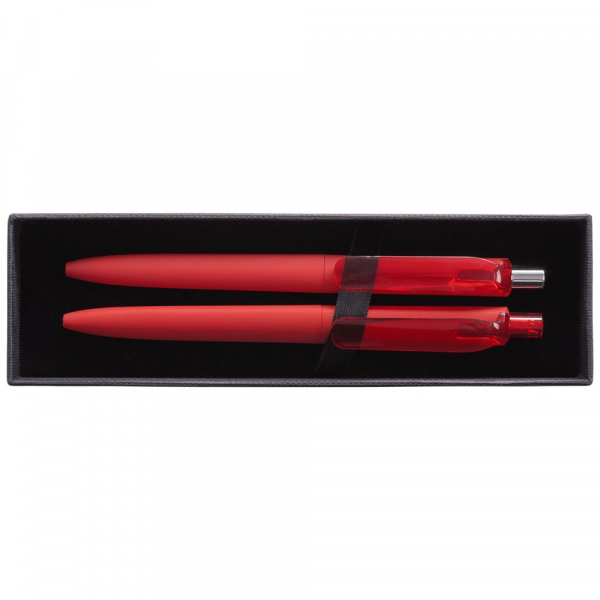 Набор Prodir DS8: ручка и карандаш, красный - купить оптом