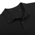 Рубашка поло мужская Inspire, черная, фото 2