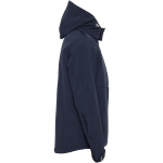 Куртка мужская Hooded Softshell темно-синяя, фото 1