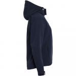 Куртка женская Hooded Softshell темно-синяя, фото 1