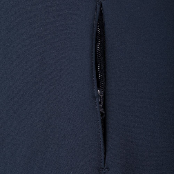 Куртка женская Hooded Softshell темно-синяя - купить оптом