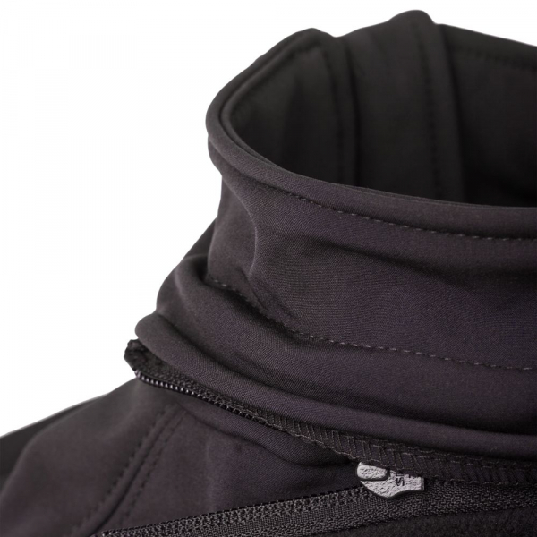 Куртка женская Hooded Softshell черная - купить оптом