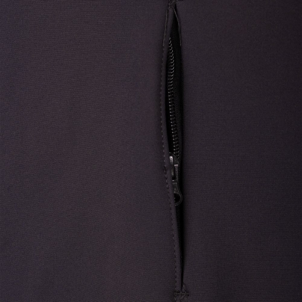 Куртка женская Hooded Softshell черная - купить оптом