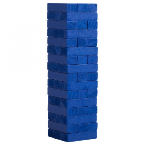 Игра «Деревянная башня мини», синяя - купить оптом
