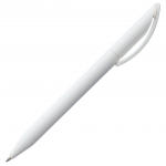 Ручка шариковая Prodir DS3 TMM-X, белая с темно-синим - купить оптом
