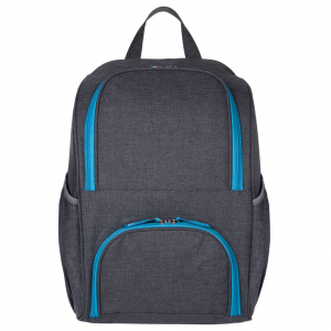 Изотермический рюкзак Liten Fest, серый с синим - купить оптом