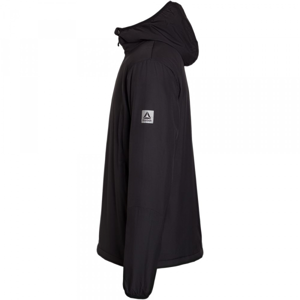 Куртка мужская Outdoor с флисовой подкладкой, черная - купить оптом