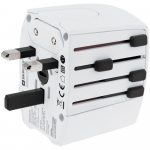 Зарядное устройство S-Kross MUV USB для путешествий, белое, фото 5