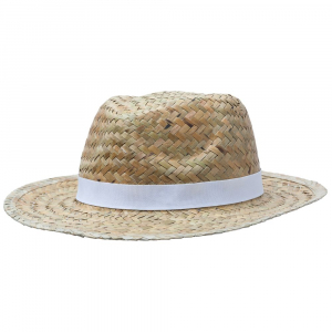 Шляпа Daydream, бежевая с белой лентой - купить оптом