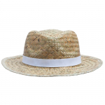 Шляпа Daydream, бежевая с белой лентой, фото 1