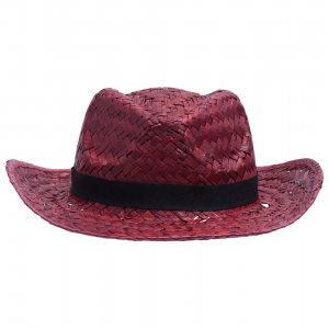 Шляпа Daydream, красная с черной лентой - купить оптом