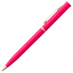 Ручка шариковая Euro Gold, розовая, фото 1