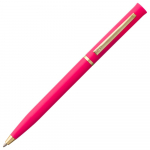 Ручка шариковая Euro Gold, розовая, фото 2