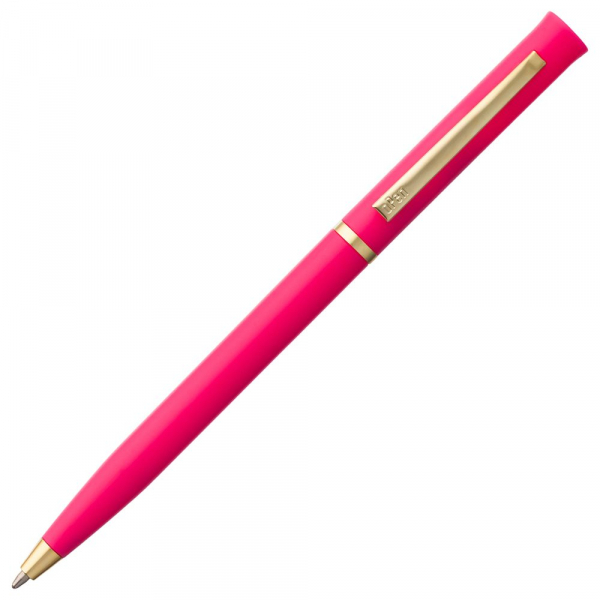 Ручка шариковая Euro Gold, розовая - купить оптом