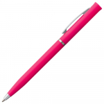 Ручка шариковая Euro Chrome, розовая, фото 1