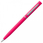 Ручка шариковая Euro Chrome, розовая, фото 2