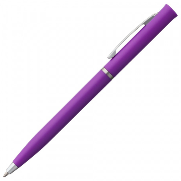 Ручка шариковая Euro Chrome,фиолетовая - купить оптом