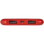 Внешний аккумулятор Uniscend Half Day Compact 5000 мAч, красный, фото 3