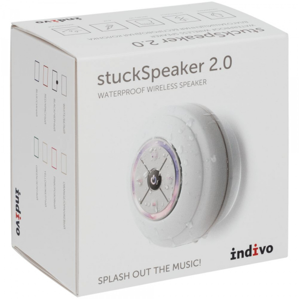 Беспроводная колонка stuckSpeaker 2.0, розовая - купить оптом