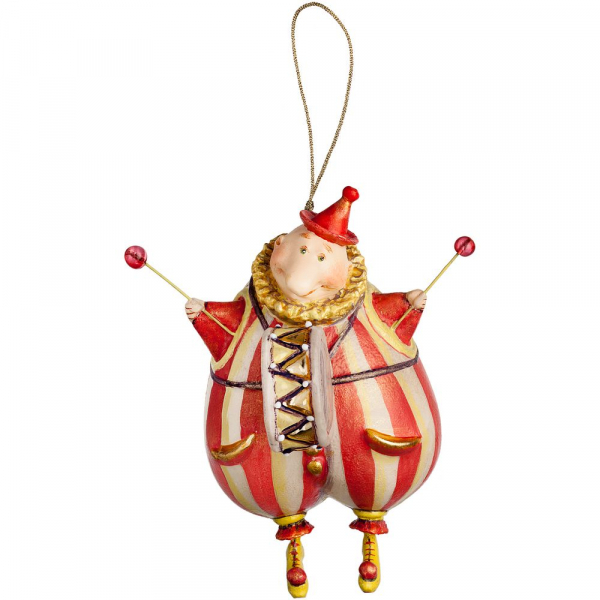 Набор из 6 елочных игрушек Circus Collection - купить оптом