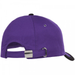Бейсболка Bizbolka Honor, фиолетовая с черным кантом, фото 1