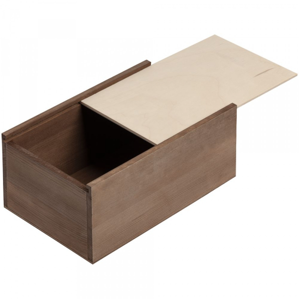 Деревянный ящик Boxy, малый, тонированный - купить оптом