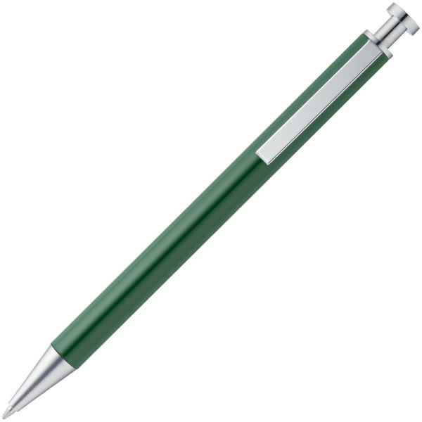Ручка шариковая Attribute, зеленая - купить оптом