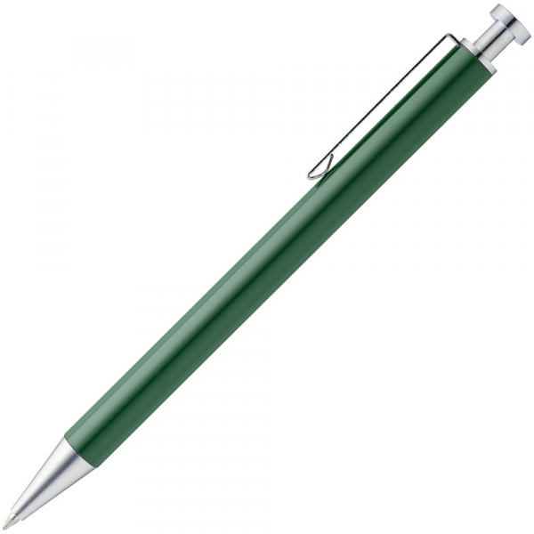 Ручка шариковая Attribute, зеленая - купить оптом