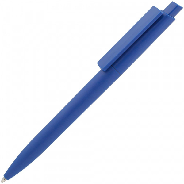 Ручка шариковая Crest, синяя - купить оптом