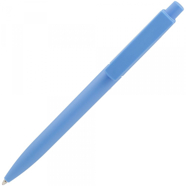 Ручка шариковая Crest, голубая - купить оптом