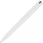 Ручка шариковая Split White Neon, белая с черным, фото 3