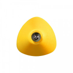 Ручка шариковая Corner, желтая с белым, фото 3