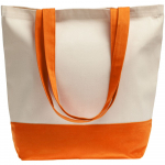 Холщовая сумка Shopaholic, оранжевая, фото 1