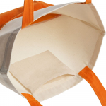 Холщовая сумка Shopaholic, оранжевая, фото 3