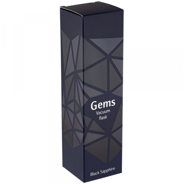 Термос Gems Black Sapphire, черный сапфир - купить оптом