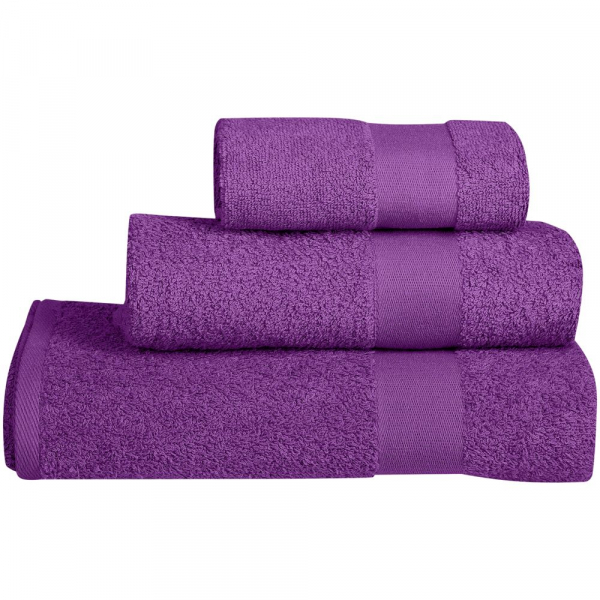 Полотенце Soft Me Medium, фиолетовое - купить оптом