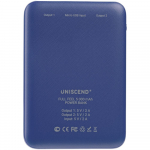 Внешний аккумулятор Uniscend Full Feel 5000 mAh, синий, фото 3
