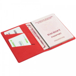 Обложка для паспорта Devon, красная, фото 2