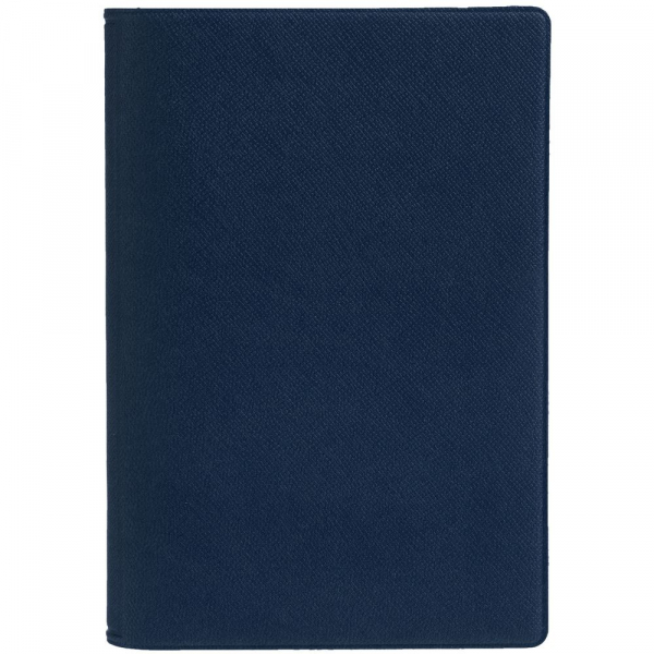 Обложка для паспорта Devon, синяя - купить оптом