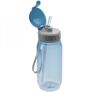 Бутылка для воды Aquarius, синяя - купить оптом