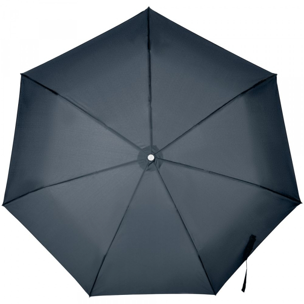 Складной зонт Alu Drop S, 3 сложения, 7 спиц, автомат, синий - купить оптом