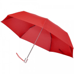 Складной зонт Alu Drop S, 3 сложения, 7 спиц, автомат, красный, фото 1