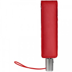 Складной зонт Alu Drop S, 3 сложения, 7 спиц, автомат, красный, фото 2