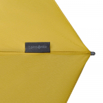 Складной зонт Alu Drop S, 3 сложения, 7 спиц, автомат, желтый (горчичный), фото 8