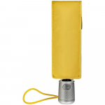 Складной зонт Alu Drop S, 4 сложения, автомат, желтый (горчичный), фото 2