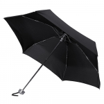 Складной зонт Alu Drop S, 5 сложений, механический, черный, фото 1