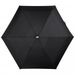 Складной зонт Alu Drop S, 5 сложений, механический, черный, фото 2