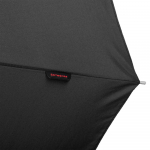 Складной зонт Alu Drop S, 5 сложений, механический, черный, фото 5