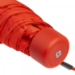Зонт складной Minipli Colori S, оранжевый (кирпичный), фото 6