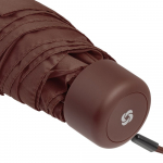 Зонт складной Minipli Colori S, коричневый, фото 6
